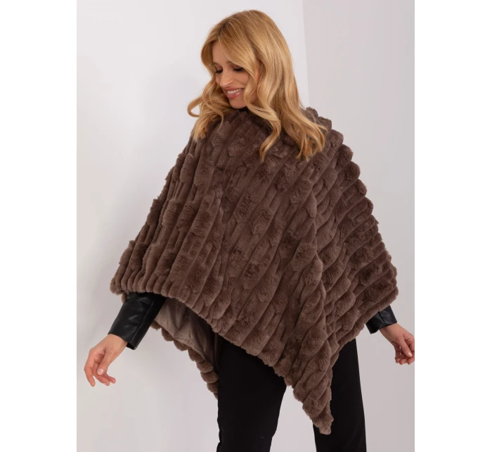 Poncho AT brązowy model 19367777 - FPrice Poncho AT brązowy model 19367777 - FPrice