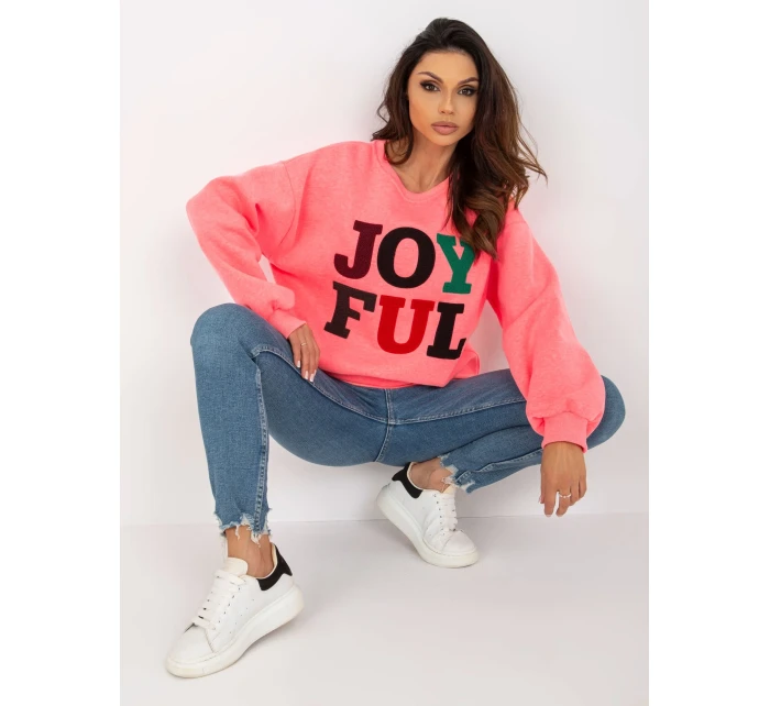 Mikina EM BL 617 5.00X fluo ružová