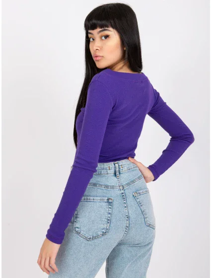 Halenka RV BZ model 17049939 tmavě fialová - FPrice Halenka RV BZ model 17049939 tmavě fialová - FPrice