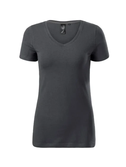Action V-neck tričko dámské light anthracite