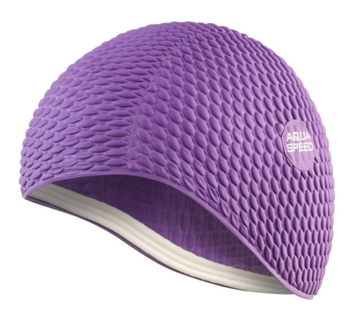 Latexová plavecká čiapka Aqua-Speed Bombastic Tic-Tac fialová Latexová plavecká čiapka Aqua-Speed Bombastic Tic-Tac fialová