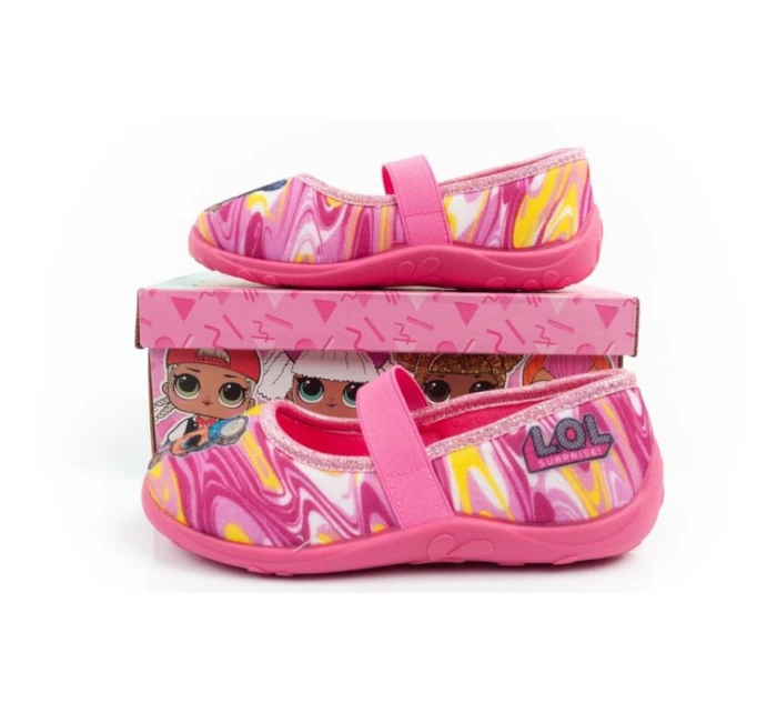 Leomil detské topánky balerínky papuče papradie pre dievčatá LOL