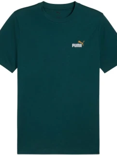 Puma Ess 2 Color Small No. 1 Logo Tee sea green 684717 75 muži