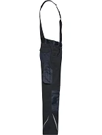 JN (94110) Pracovní kalhoty s laclem Strong black/carbon model 22533364 - Daiber JN (94110) Pracovní kalhoty s laclem Strong black/carbon model 22533364 - Daiber