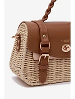 Malá Béžovo-Hnědá Taška S Pletem Marline