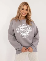 Mikina EM BL 617B.80 sivá