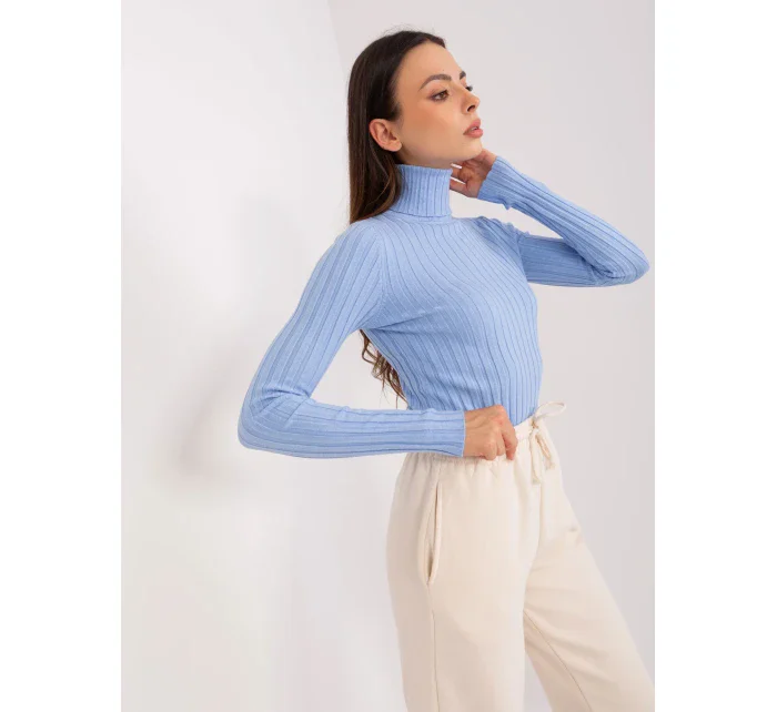 Jumper PM SW 1087.09 svetlo modrá