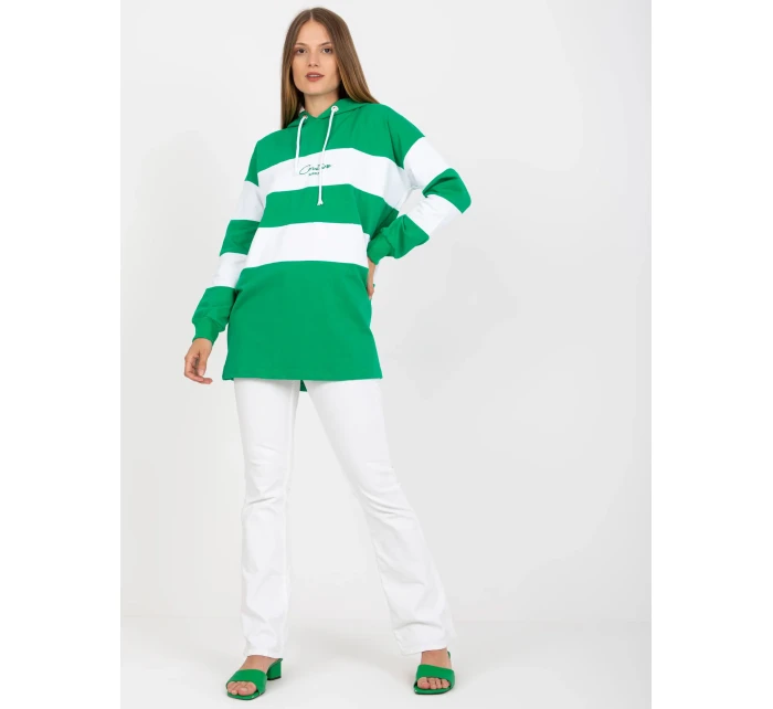 Mikina RV BL 8074.98 biela a zelená Mikina RV BL 8074.98 biela a zelená