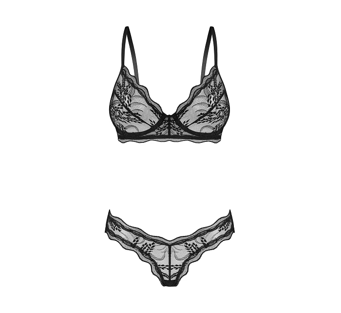 Dámské kalhotky černé model 22097955 - Obsessive Dámské kalhotky černé model 22097955 - Obsessive