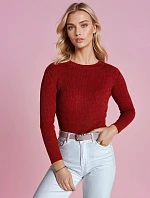 AURINA dámsky sveter červený FashionStreet MY1389