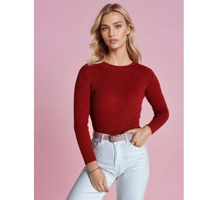 Dámský svetr červená Dstreet model 21964160 - FashionStreet