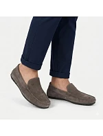 Pánské kožené mokasíny polobotky model 22061132 - FILIPPO Pánské kožené mokasíny polobotky model 22061132 - FILIPPO