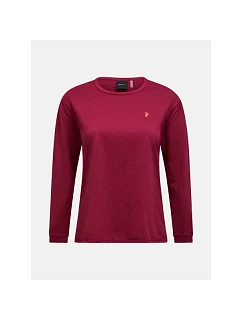 Tričko PEAK PERFORMANCE Trail Longsleeve Men, hnedé