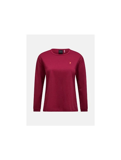 Tričko PEAK PERFORMANCE Trail Longsleeve Men, hnedé Tričko PEAK PERFORMANCE Trail Longsleeve Men, hnedé