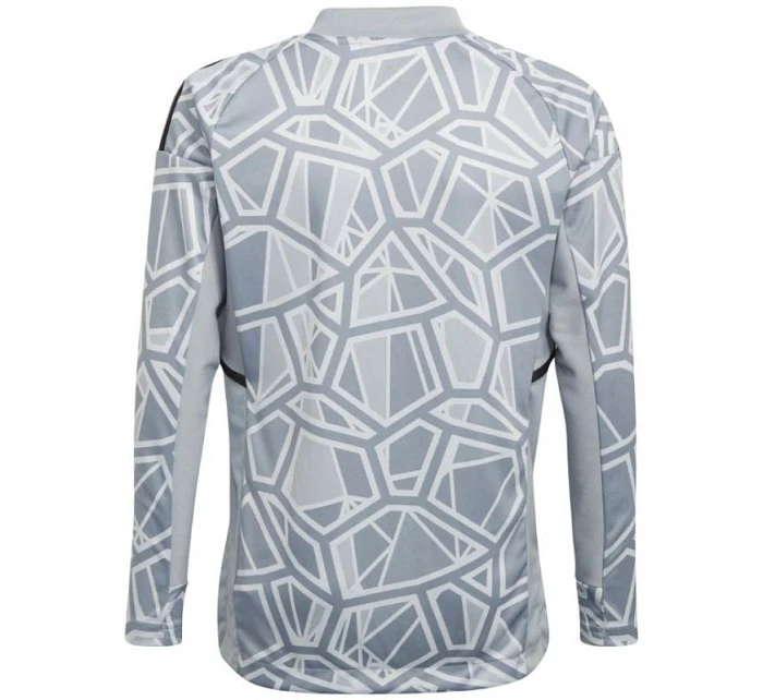 Detské brankárske tričko adidas Condivo 22 s dlhým rukávom sivé HB1646