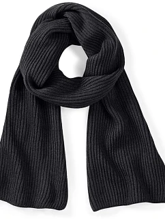 B Pletená šála 53.0 black model 22433332 - Beechfield