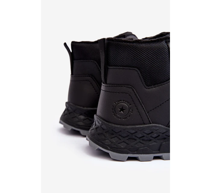 Dětské zateplené trekové boty černé Big Star model 21637382 - Big Star Shoes