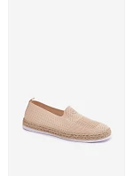 Dámské espadrilky Vinceza Béžové