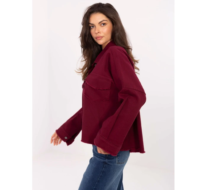 Koszula IT KS model 21302317 bordowy - FPrice