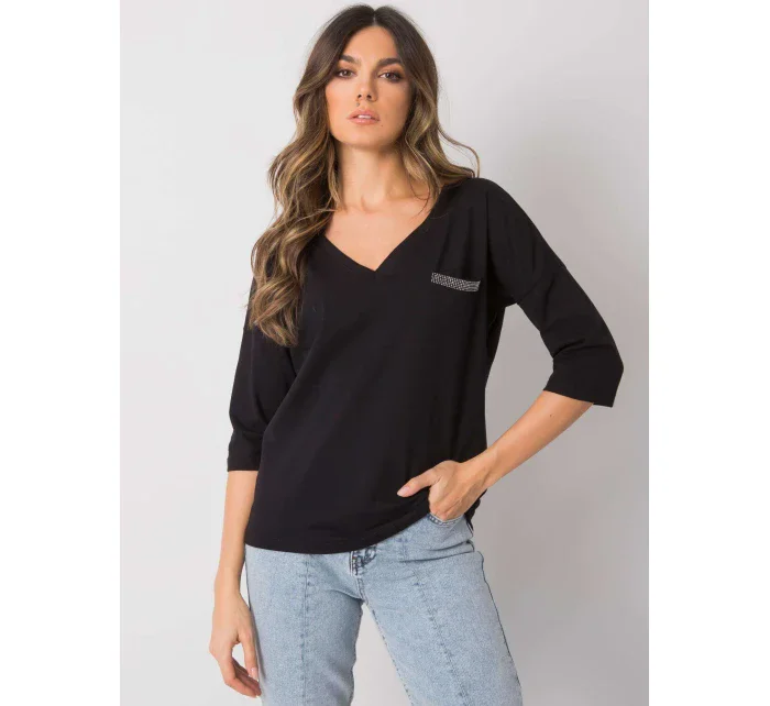 Blúzka RV BZ 7310.58 čierna Blúzka RV BZ 7310.58 čierna