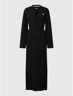 Dlhý dámsky župan YI2022635 001 čierny - DKNY