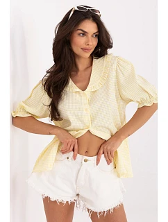 Košeľa s krátkym rukávom, model 229700, Italy Moda