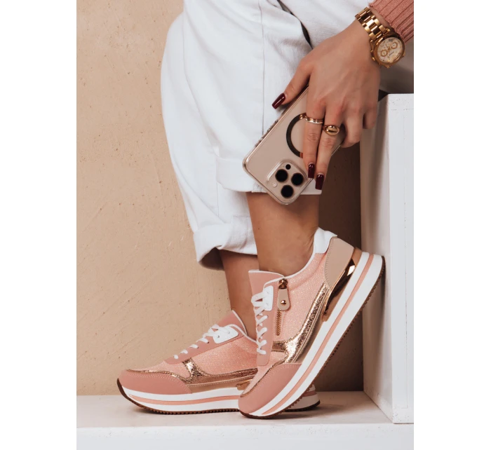 dámské tenisky růžové model 21984182 - Dstreet