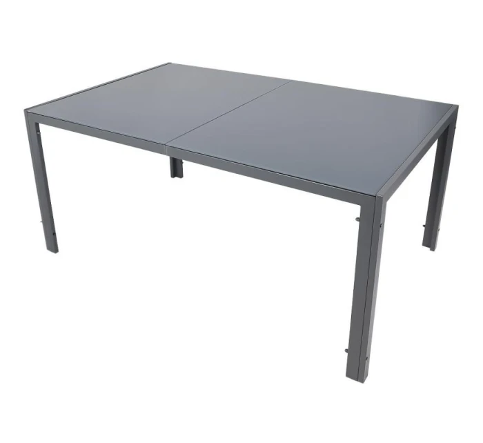 ZÁHRADNÝ STÔL 150x90x73 cm tmavosivý