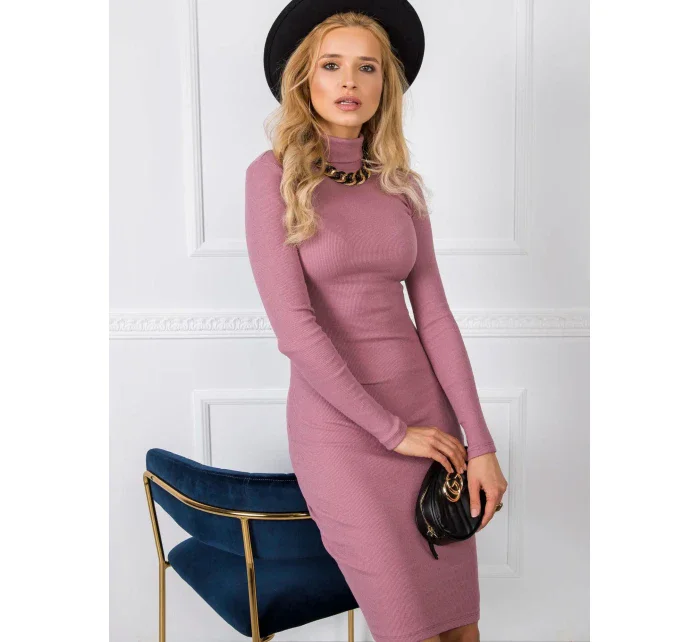 RV SK šaty model 17362915 tmavě růžová - FPrice RV SK šaty model 17362915 tmavě růžová - FPrice