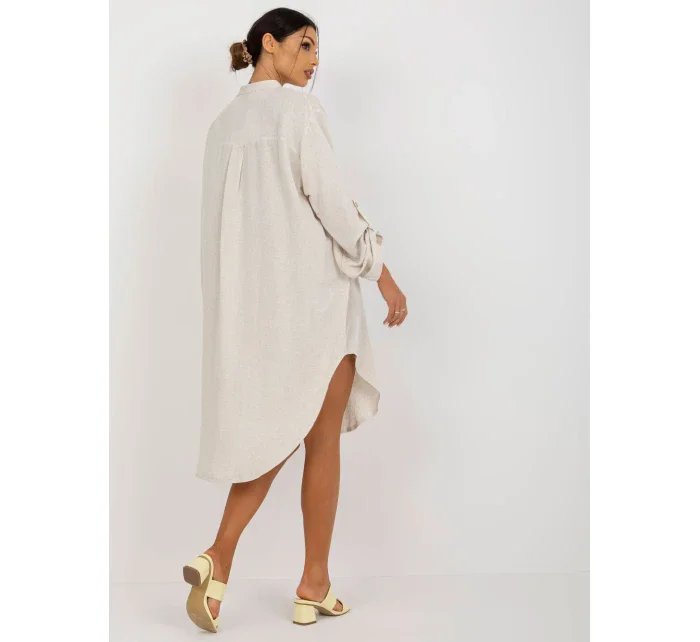 TW SK BE 199D šaty.85P svetlo béžová