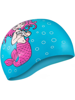 AQUA SPEED Plavecká čiapka Kiddie Mermaid Blue
