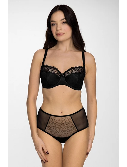 BIUSTONOSZ SEMI SOFT  CZARNY model 22029712 - Gaia