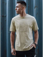 FashionStreet béžové pánske tričko RX5518