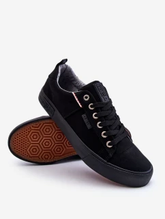 Pánské nízké tenisky Big Star Černá model 21610301 - Big Star Shoes