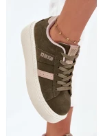 Dámské Tenisky Na Platformě Big Star model 21706261 Zelené - Big Star Shoes