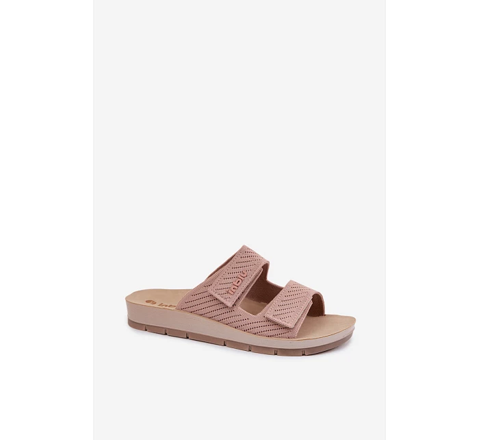 Dámské pantofle  Růžové model 22094881 - Inblu