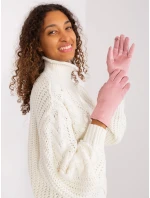 Rękawiczki AT RK model 19381429 jasny różowy - FPrice