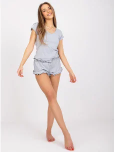 Pyžamo RV PI 7683.58 svetlo šedá