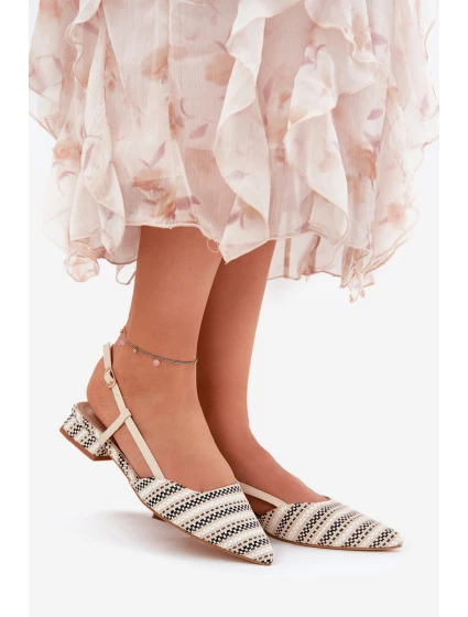 Dámské Baletky béžové model 21908479 - MARKIZ