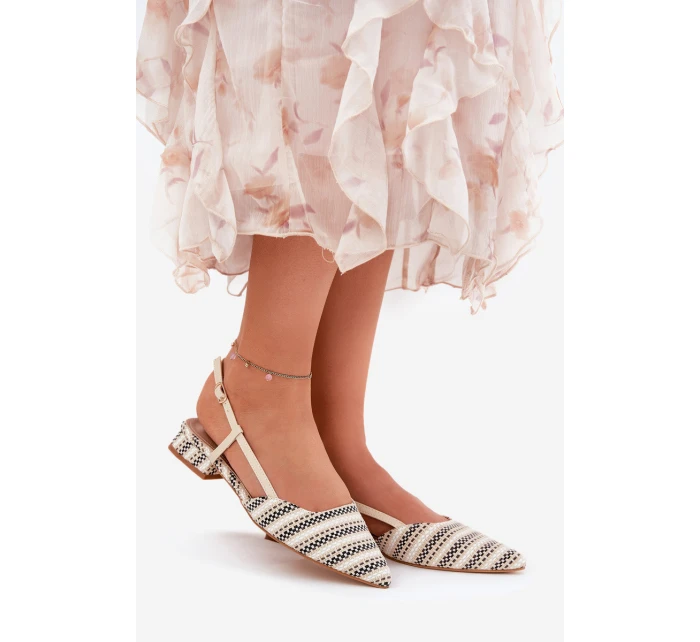 Dámské Baletky béžové model 21908479 - MARKIZ