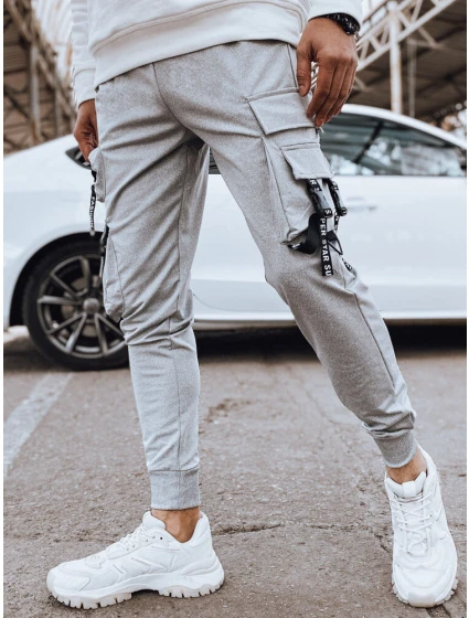 Pánské bojové kalhoty šedé Dstreet model 21973473 - FashionStreet