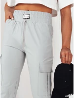 Dámské kalhoty šedé Dstreet model 21975753 - FashionStreet