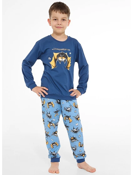 Pyžamo Kids Boy délka velikost model 22300226 - Cornette Pyžamo Kids Boy délka velikost model 22300226 - Cornette