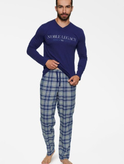 Pánské pyžamo model 17863172 modré - Henderson