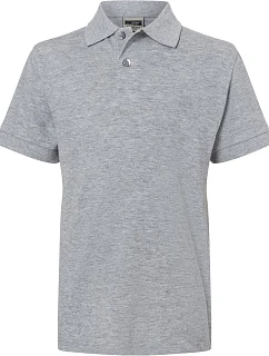 JN Dětské piqué polo 02.0 grey heather model 22436378 - Daiber