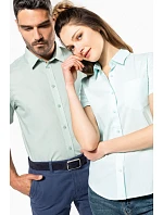 K Popelínová košile s krátkým rukávem 20.K navy model 22510452 - Kariban K Popelínová košile s krátkým rukávem 20.K navy model 22510452 - Kariban