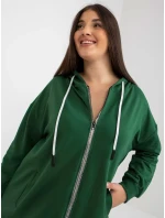 Mikina RV BL 8302.78 tmavo zelená Mikina RV BL 8302.78 tmavo zelená