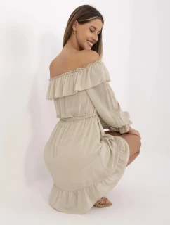 Sukienka TW SK BI model 22027546 jasny beżowy - FPrice