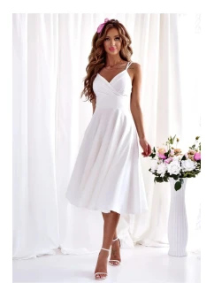 Večerné šaty Duet 208903 biele - With You