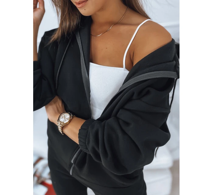 Dámská tepláková souprava PREMIUM černá Dstreet model 21965902 - FashionStreet